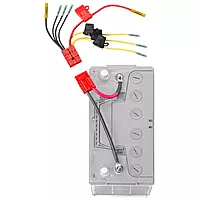 12V Multi-4 Fused Connection Kit RCE12VB4FK | Perfect for Battery Charger, Depth Finders, Bilge Pumps