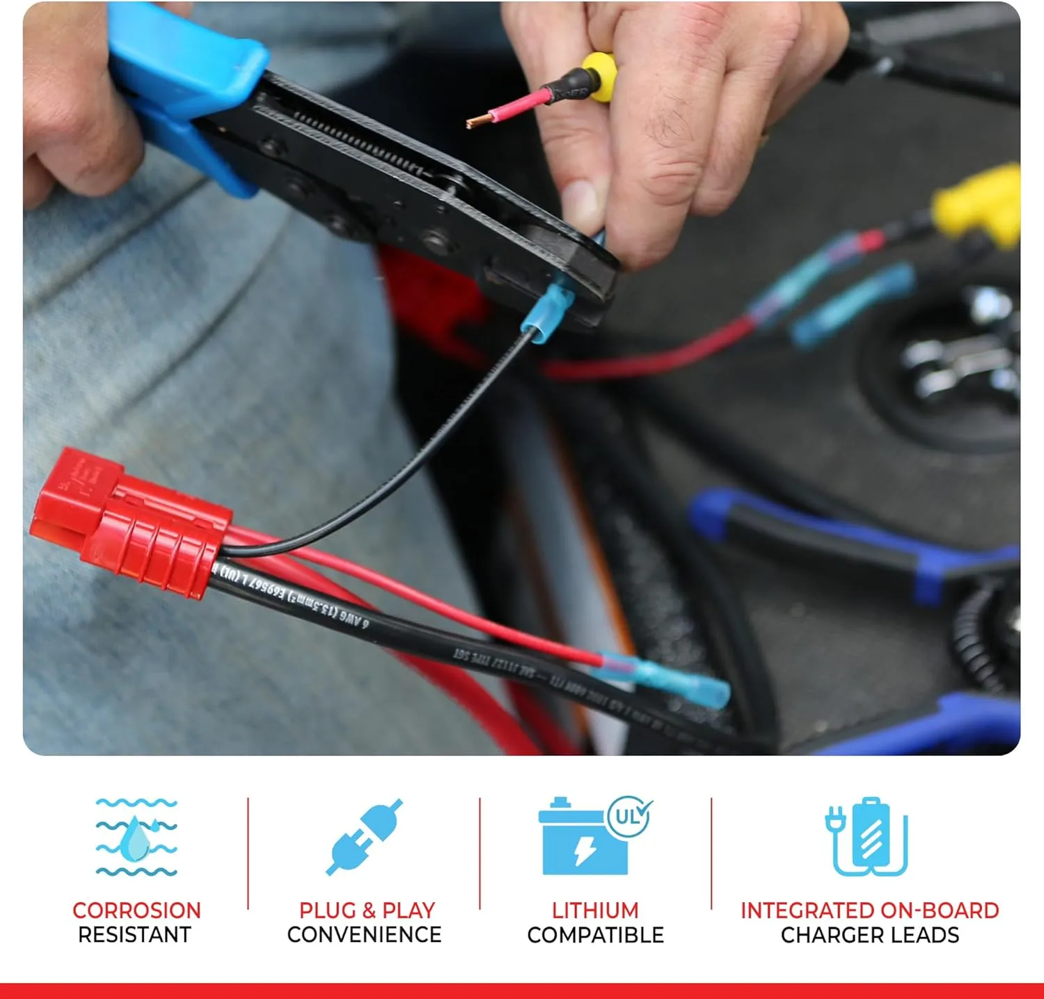 CONNECT-EASE Trolling Motor Connection Kit — Plug-and-Play Marine-Grade Quick-Connect System