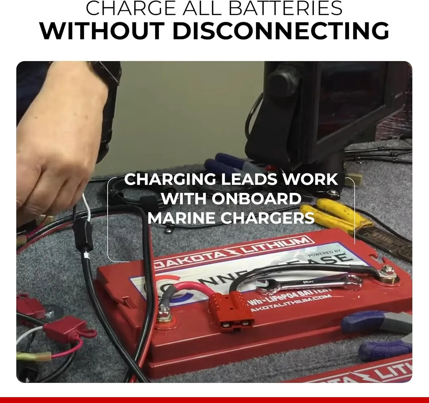 CONNECT-EASE Trolling Motor Connection Kit — Plug-and-Play Marine-Grade Quick-Connect System