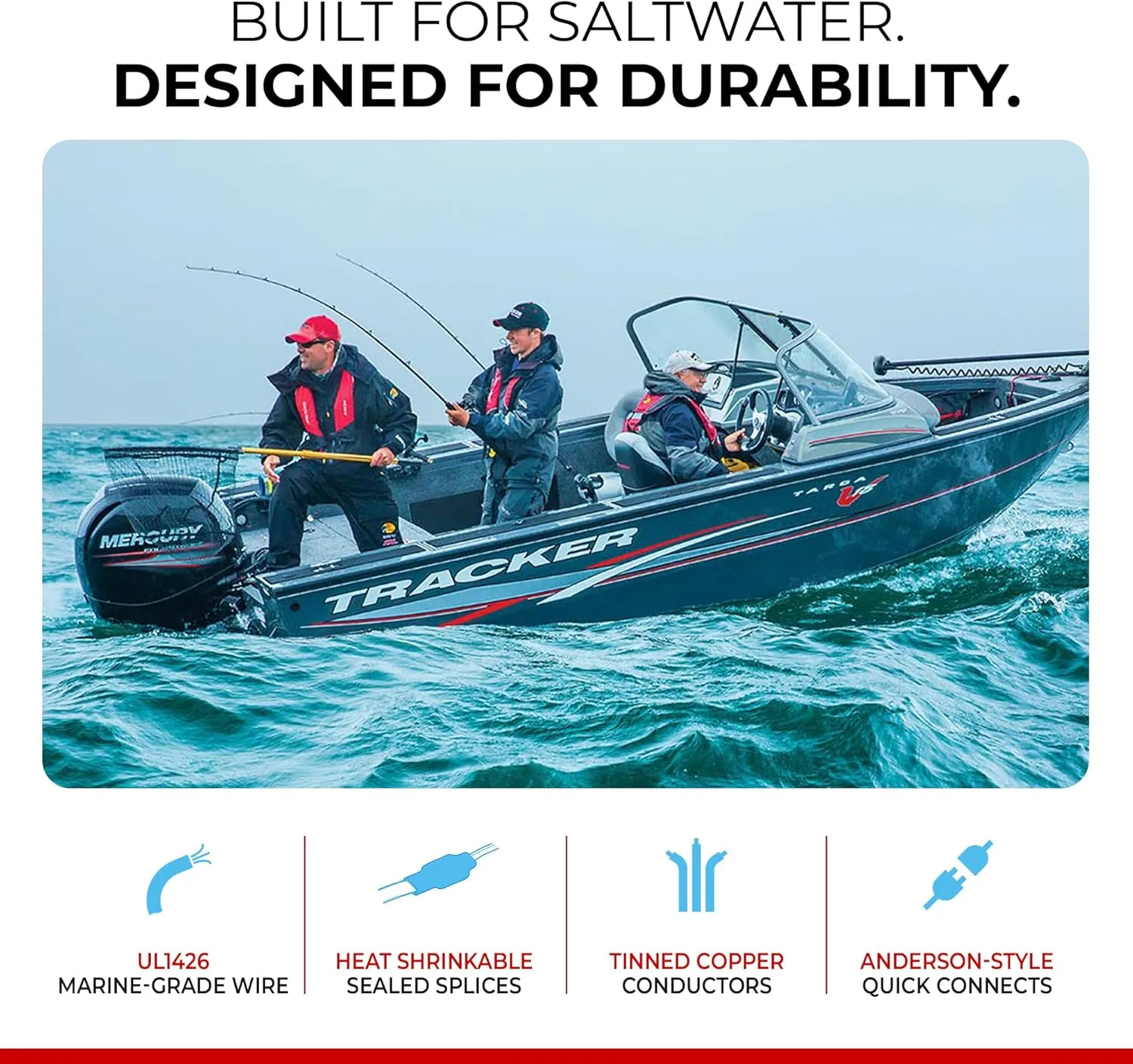 CONNECT-EASE Trolling Motor Connection Kit — Plug-and-Play Marine-Grade Quick-Connect System