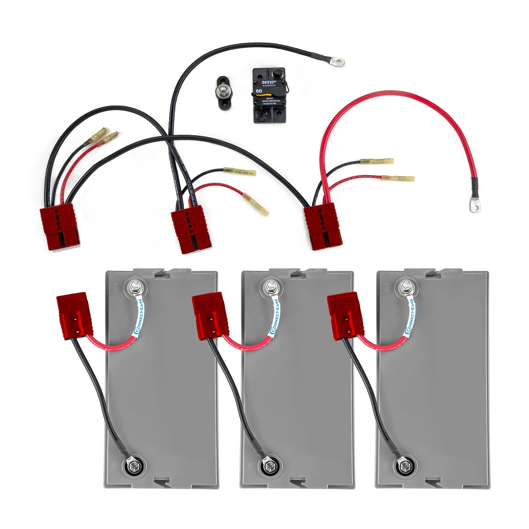 RCE36VPROCHK 36 Volt Series Pro Trolling Motor Connection Kit with On-Board Charging