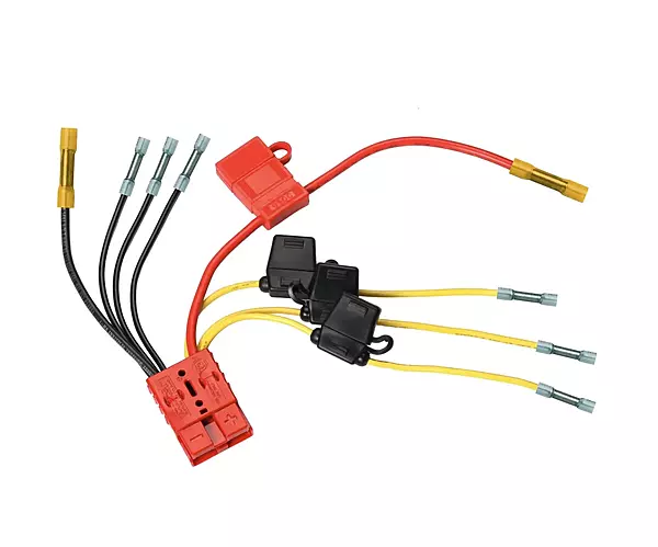 Multi 4 Lead Accessory Connection with Fuses for Main Battery Systems - RCE12VB4F