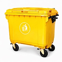Contenedor de Basura 660 Litros con Ruedas