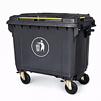 Contenedor de Basura 660 Litros con Ruedas