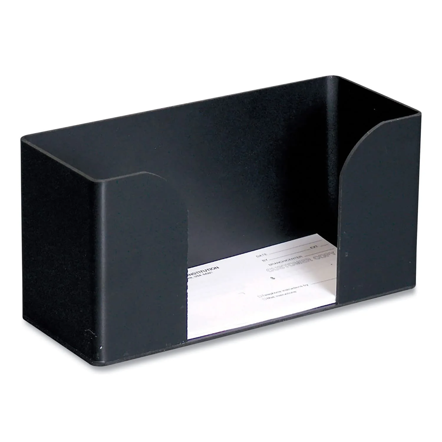 CONTROL GROUP Forms Holder, 10.5 x 6 x 4.8 in, ABS Plastic, Black