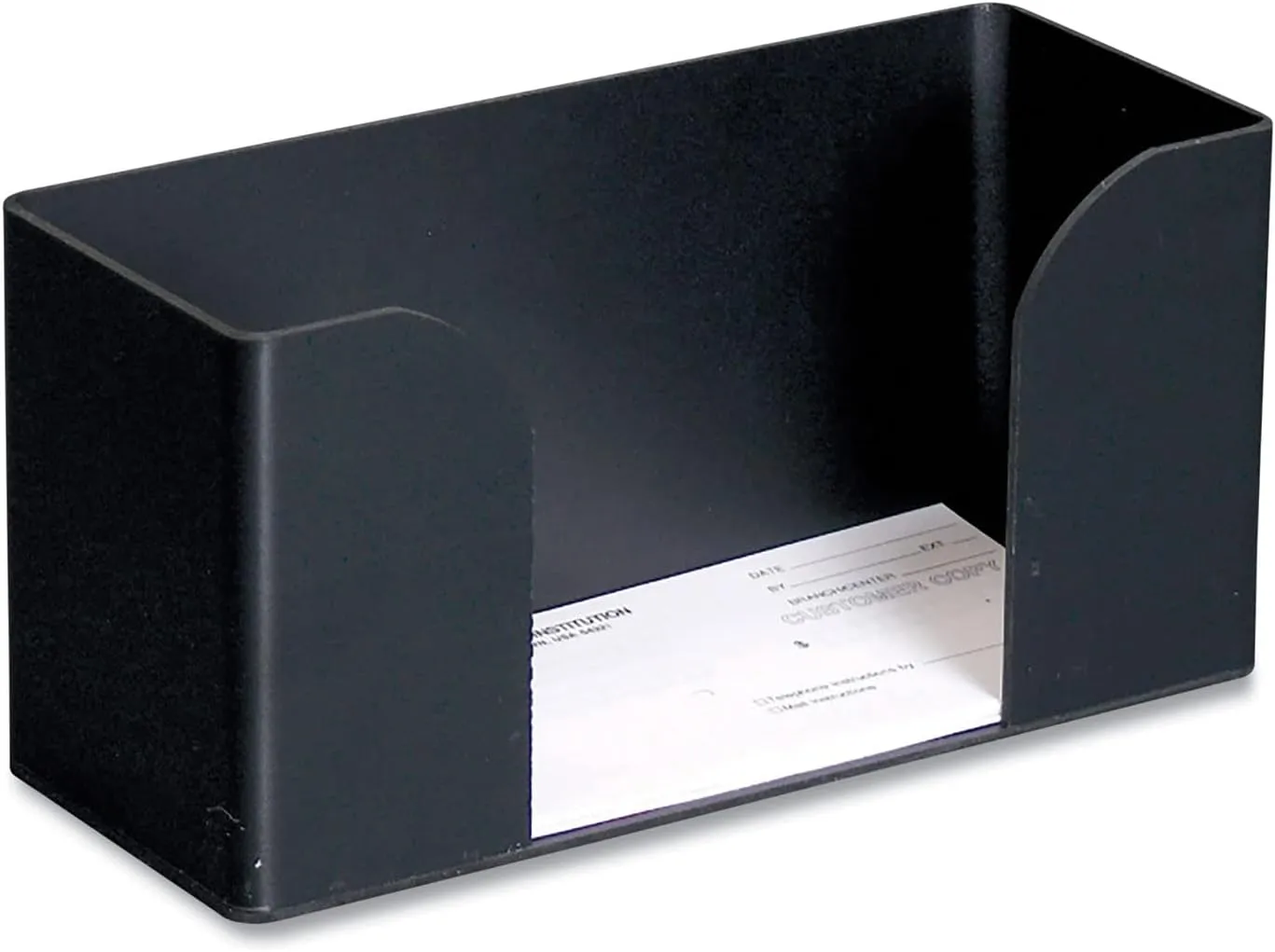 CONTROL GROUP Forms Holder, 10.5 x 6 x 4.8 in, ABS Plastic, Black
