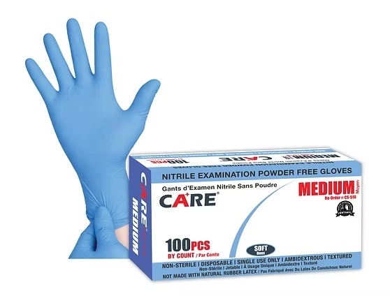 Nitrile Exam Powder-Free Glove 3.5 Mil - 1000/ Case