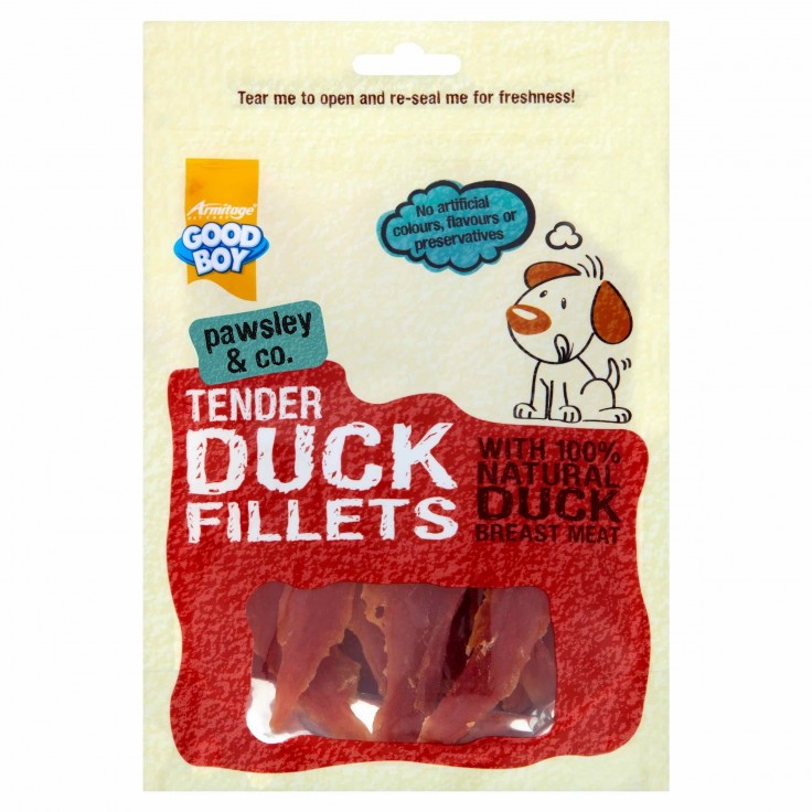 TENDER DUCK FILLETS - 80G (DOG TREAT) TENDER DUCK FILLETS - 80G (DOG TREAT)