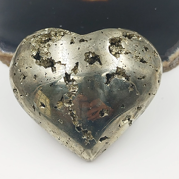 Corazón de Pirita de Hierro