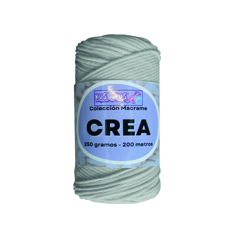 Cordon Crea # 04 Gris Claro Paquete X 4 ovillos X 250 Gramos Cordon Crea # 04 Gris Claro Paquete X 4 ovillos X 250 Gramos