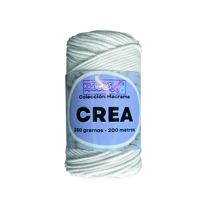 Cordon Crea # 05 Blanco Paquete X 4 ovillos X 250 Gramos Cordon Crea # 05 Blanco Paquete X 4 ovillos X 250 Gramos