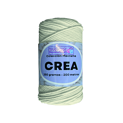 Cordon Crea # 08 Crema Paquete X 4 ovillos X 250 Gramos