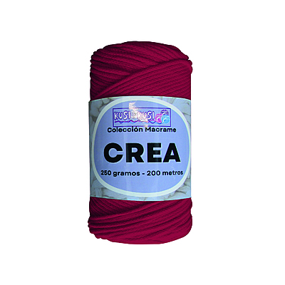 Cordon Crea # 10 Rojo Paquete X 4 ovillos X 250 Gramos