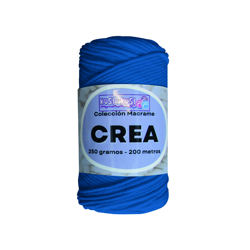 Cordon Crea # 19 Azul Rey Paquete X 4 ovillos X 250 Gramos Cordon Crea # 19 Azul Rey Paquete X 4 ovillos X 250 Gramos