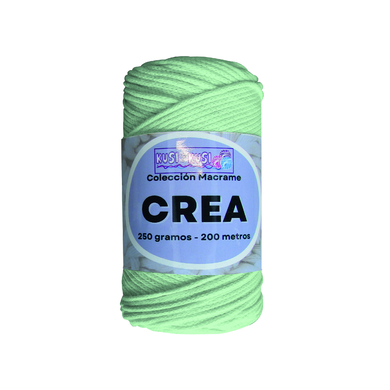 Cordon Crea # 25 Verde Menta Paquete X 4 ovillos X 250 Gramos Cordon Crea # 25 Verde Menta Paquete X 4 ovillos X 250 Gramos