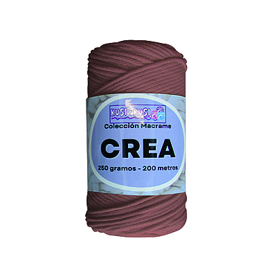 Cordon Crea # 28  Cafe Paquete X 4 ovillos X 250 Gramos