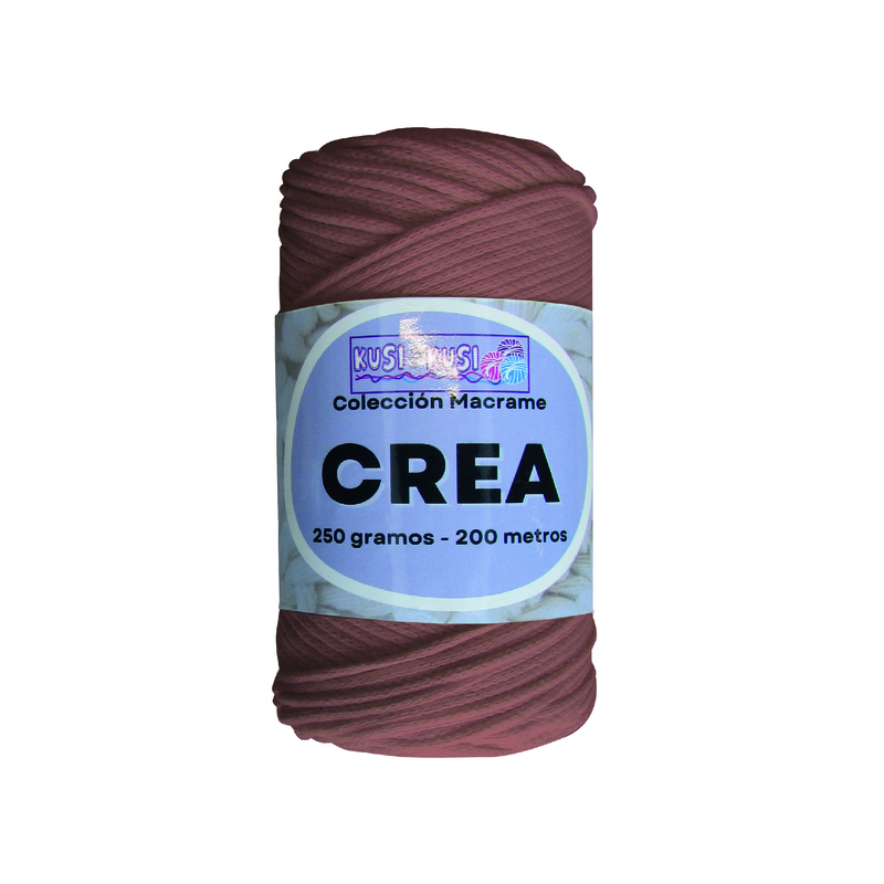 Cordon Crea # 28  Cafe Paquete X 4 ovillos X 250 Gramos