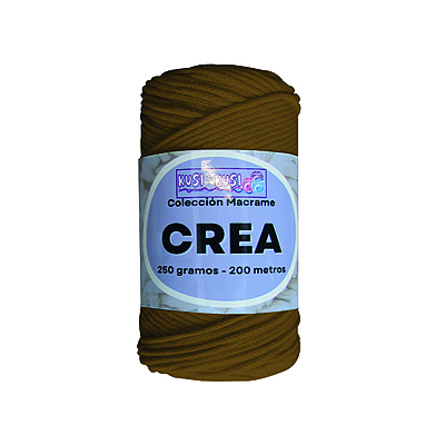 Cordon Crea # 30  Cafe Paquete X 4 ovillos X 250 Gramos