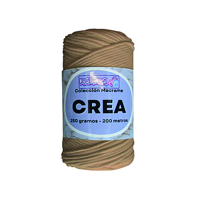 Cordon Crea # 30  Cafe Paquete X 4 ovillos X 250 Gramos