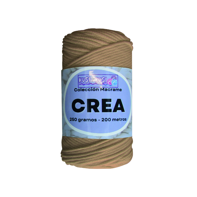 Cordon Crea # 30  Cafe Paquete X 4 ovillos X 250 Gramos