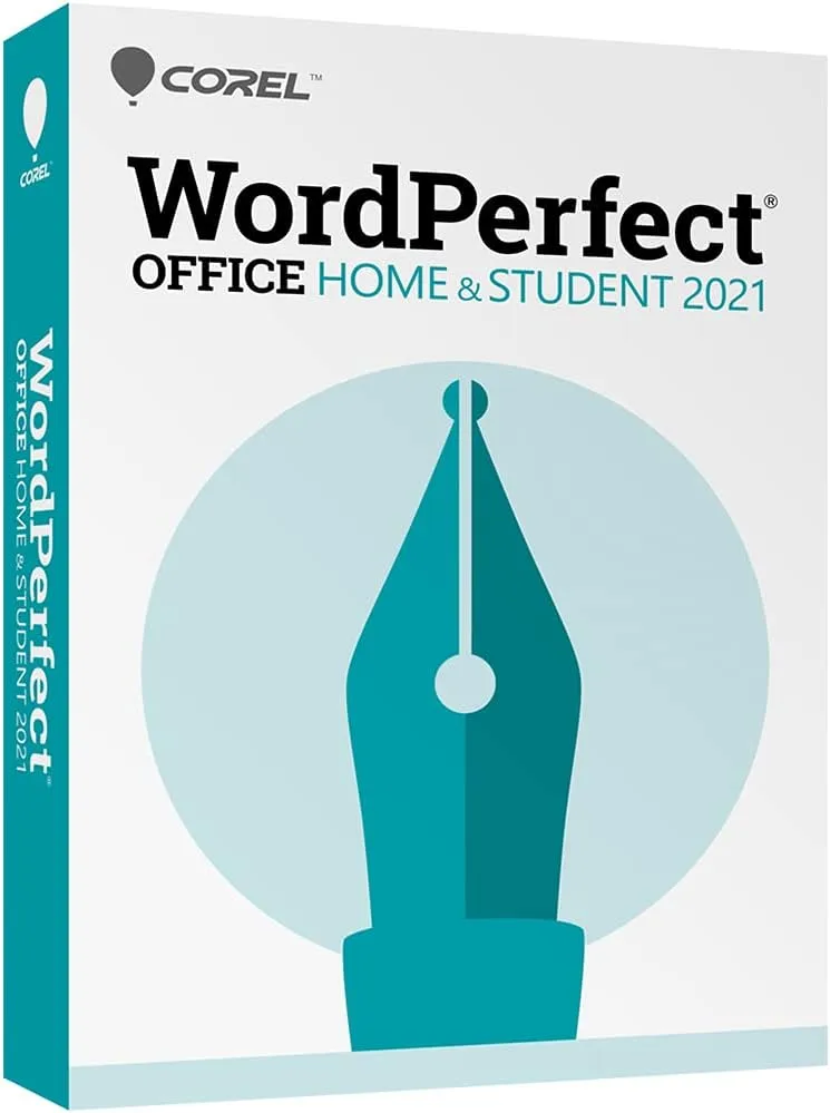 Corel WordPerfect Office 2021 PC Disc Office Suite