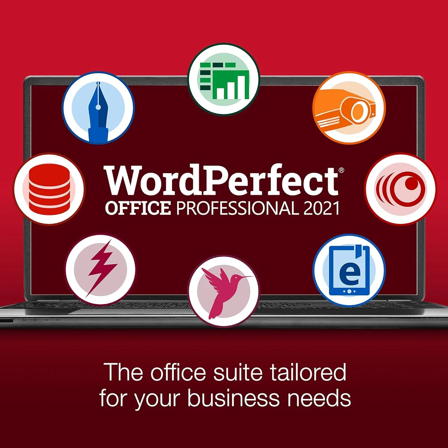Corel WordPerfect Office 2021 PC Disc Office Suite