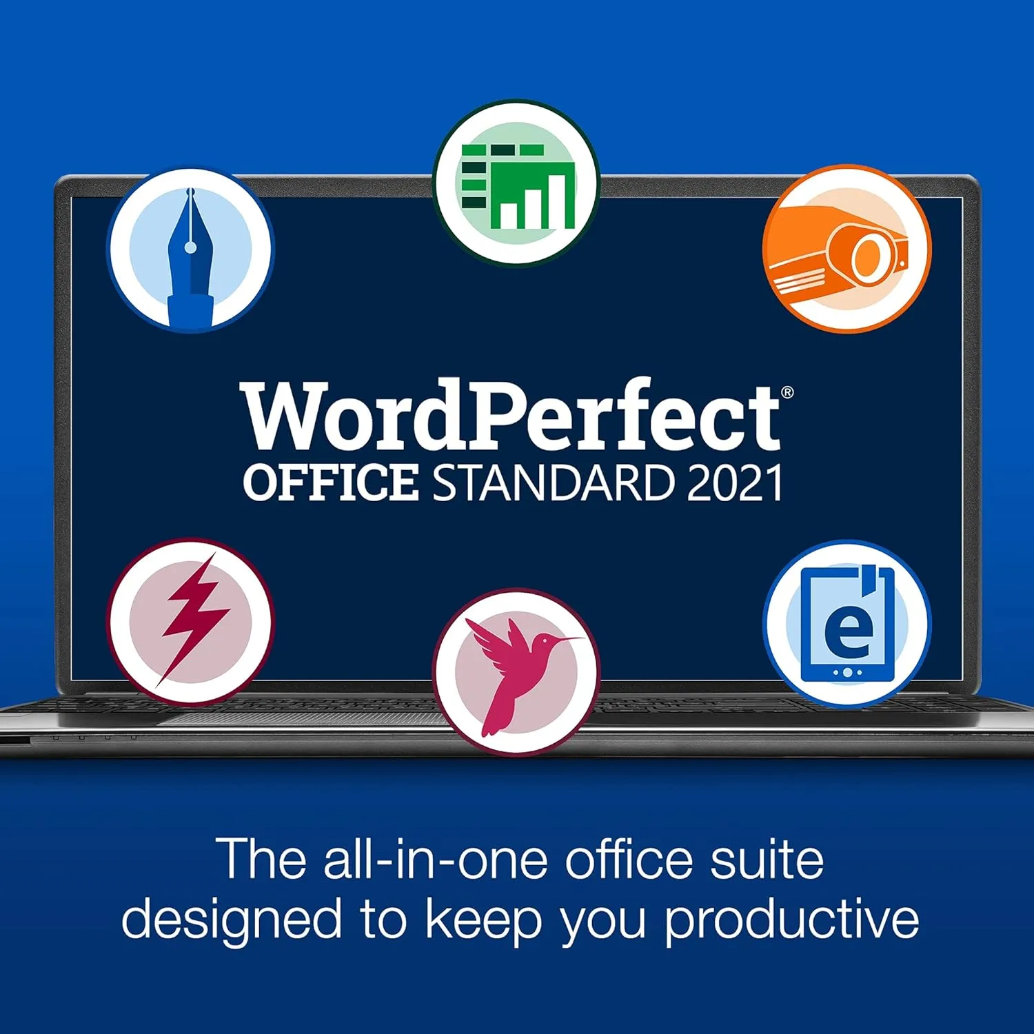 Corel WordPerfect Office 2021 PC Disc Office Suite