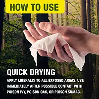 CoreTex Ivy X Post-Contact Poison Ivy Wipes - Pack of 25 Single-Use Treatment Wipes to Assist in Removal of Rashes