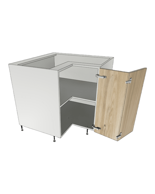 BASE CORNER CABINET 2 DOOR WITH HARDWARE