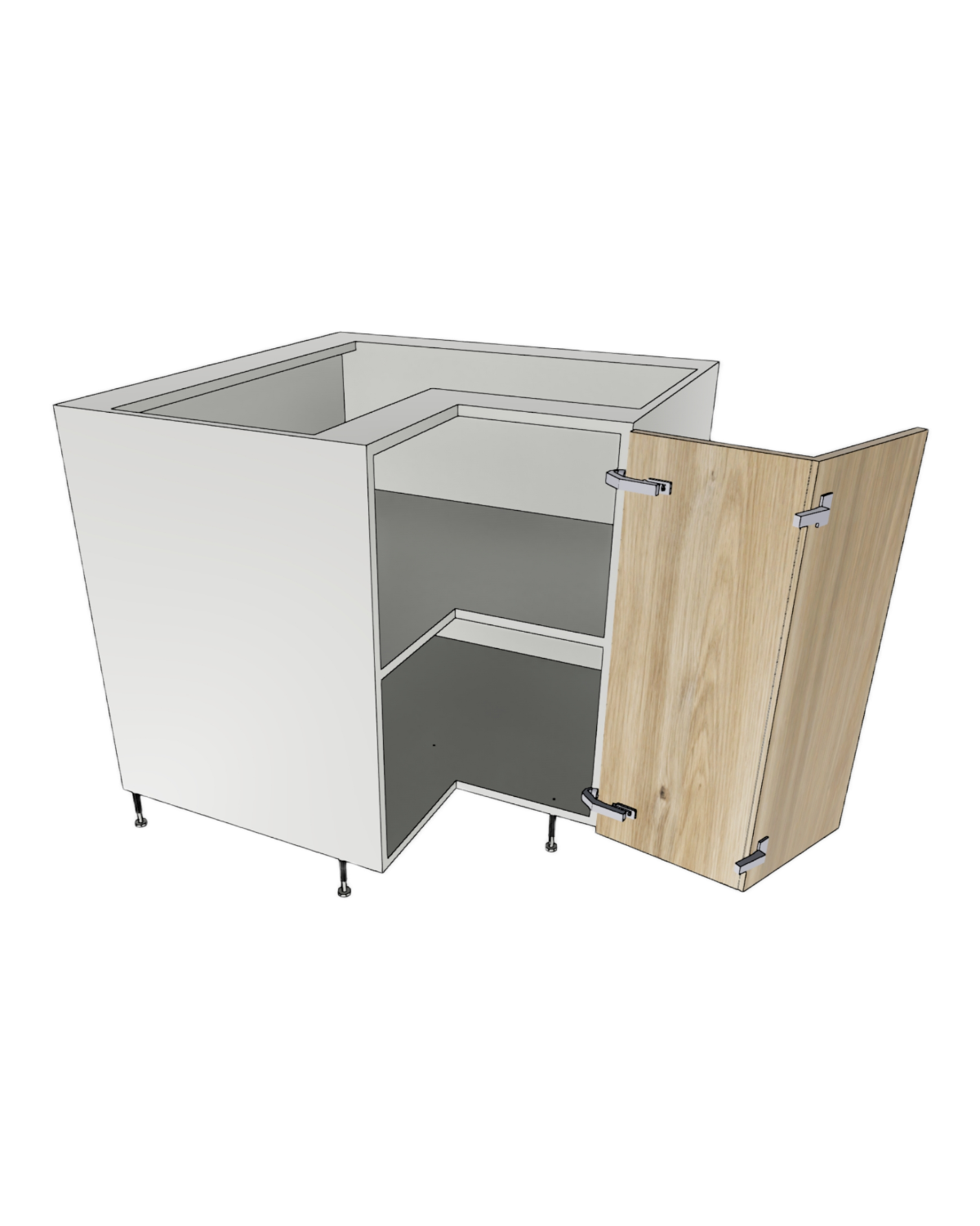 BASE CORNER CABINET 2 DOOR