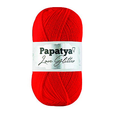 Lana Acrílica Love Glitter 03070 Paquete X 5 ovillos X 100 gramos