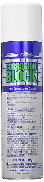 Corrosion Block 12oz Aerosol Can - Non-Hazmat, Non-Flammable & Non-Toxic