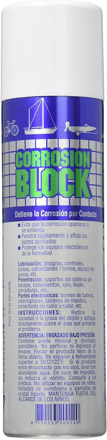 Corrosion Block 12oz Aerosol Can - Non-Hazmat, Non-Flammable & Non-Toxic