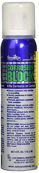 Corrosion Block Liquid Pump Spray - 4oz - Non-Hazmat, Non-Flammable & Non-Toxic