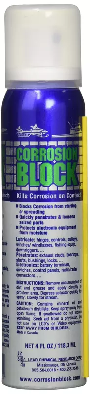 Corrosion Block Liquid Pump Spray - 4oz - Non-Hazmat, Non-Flammable & Non-Toxic