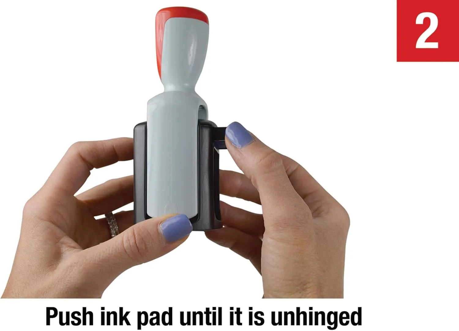 Cosco 2000 Plus Self-Inking Two-Color RECEIVED Date Stamp (011034)
