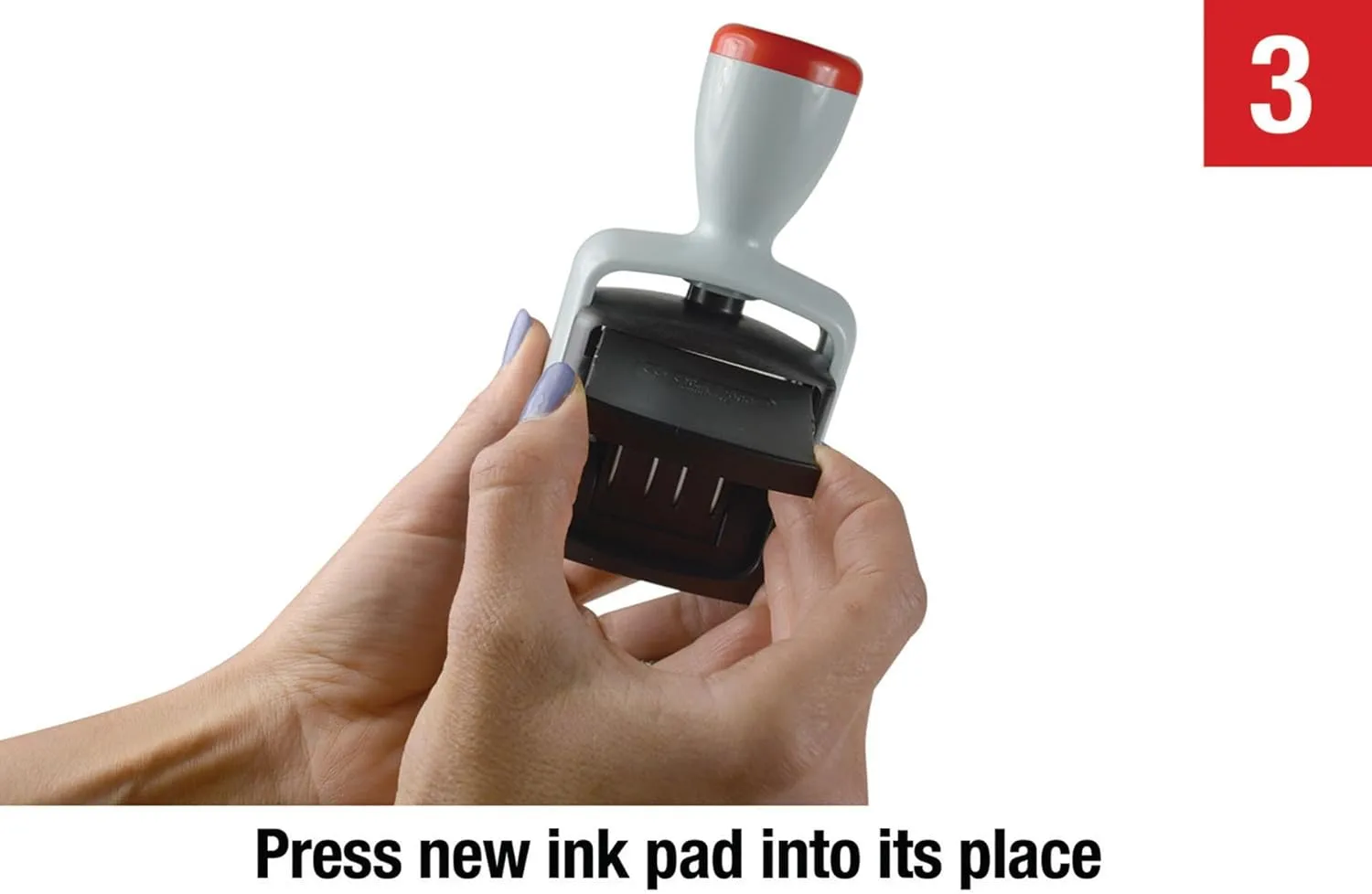Cosco 2000 Plus Self-Inking Two-Color RECEIVED Date Stamp (011034)