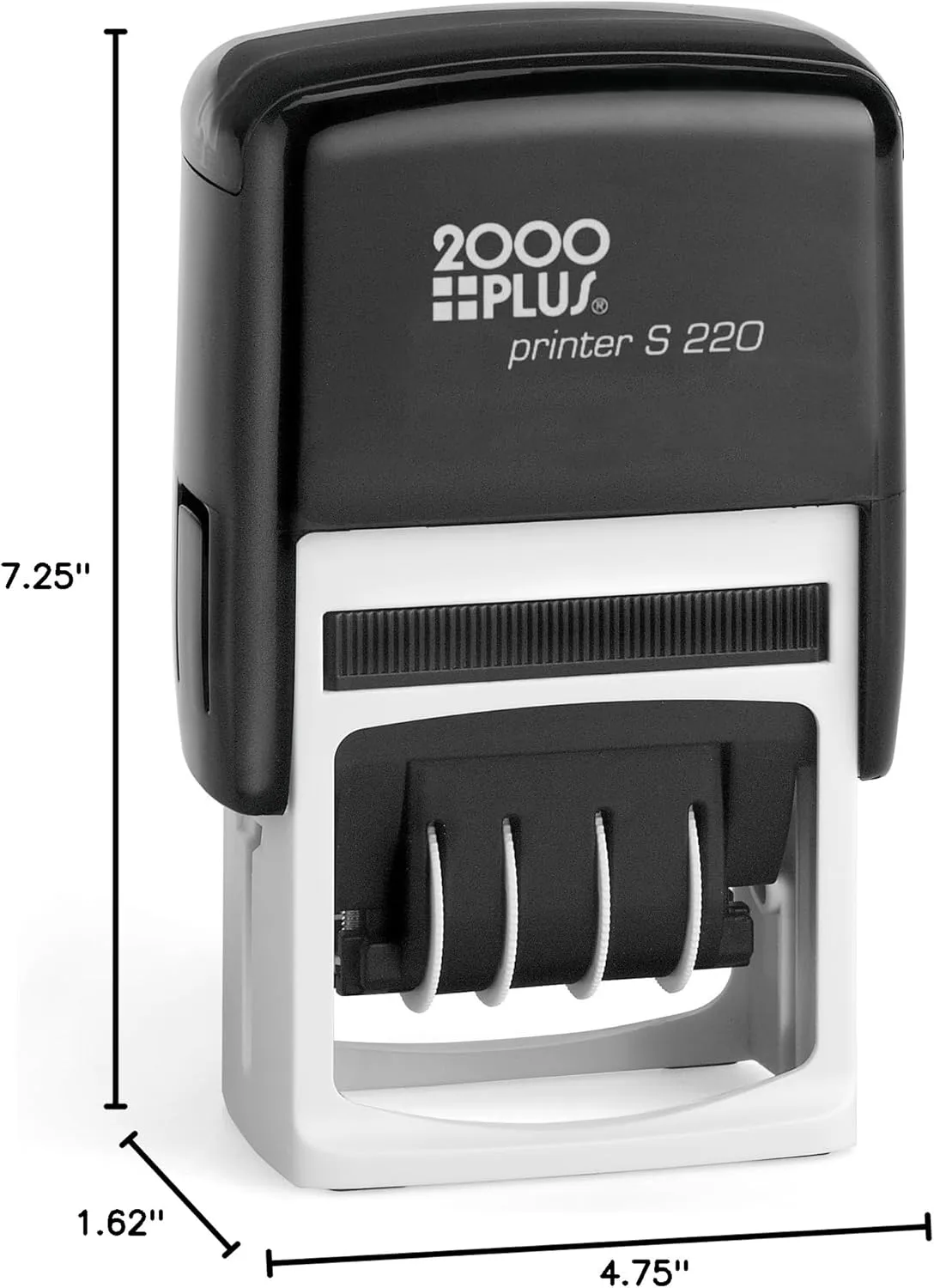 COSCO 2000PLUS Economy Self-Inking Date Dater, Black