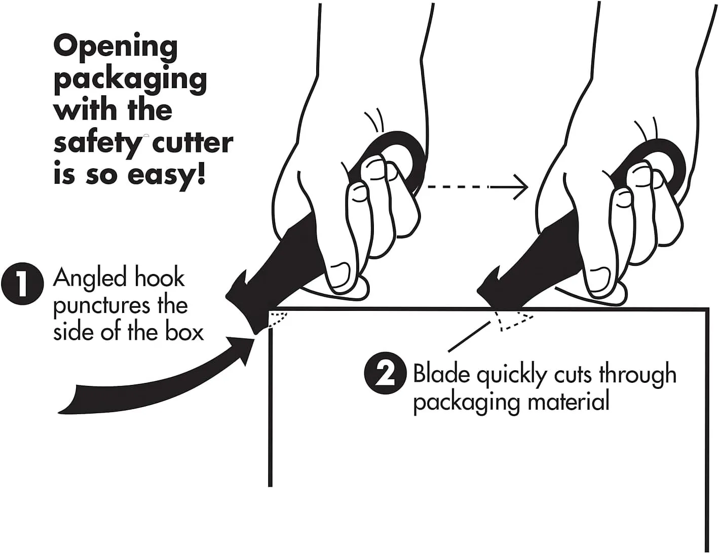 Cosco 091459 Klever Kutter Retractable Box Cutter Knife W/Double Shielded Blade, 5/Pack