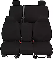 Covercraft SS7527PCCH - SeatSaver Polycotton 2nd Row Charcoal Custom Seat Covers