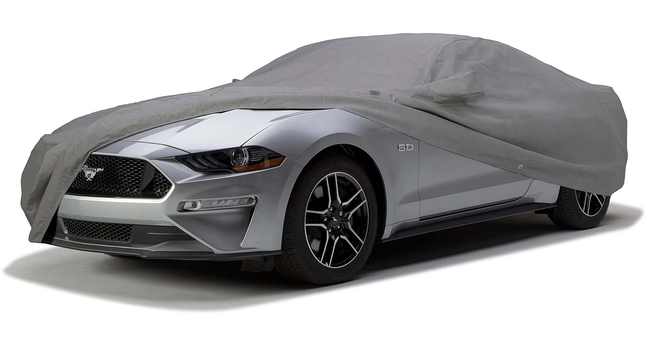 Covercraft 3-Layer Moderate Climate Car Cover C17794MC for 2015-2019 Ford Mustang Coupe - Gray