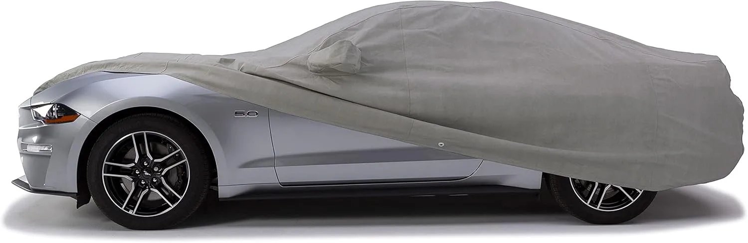 Covercraft 3-Layer Moderate Climate Car Cover C17794MC for 2015-2019 Ford Mustang Coupe - Gray