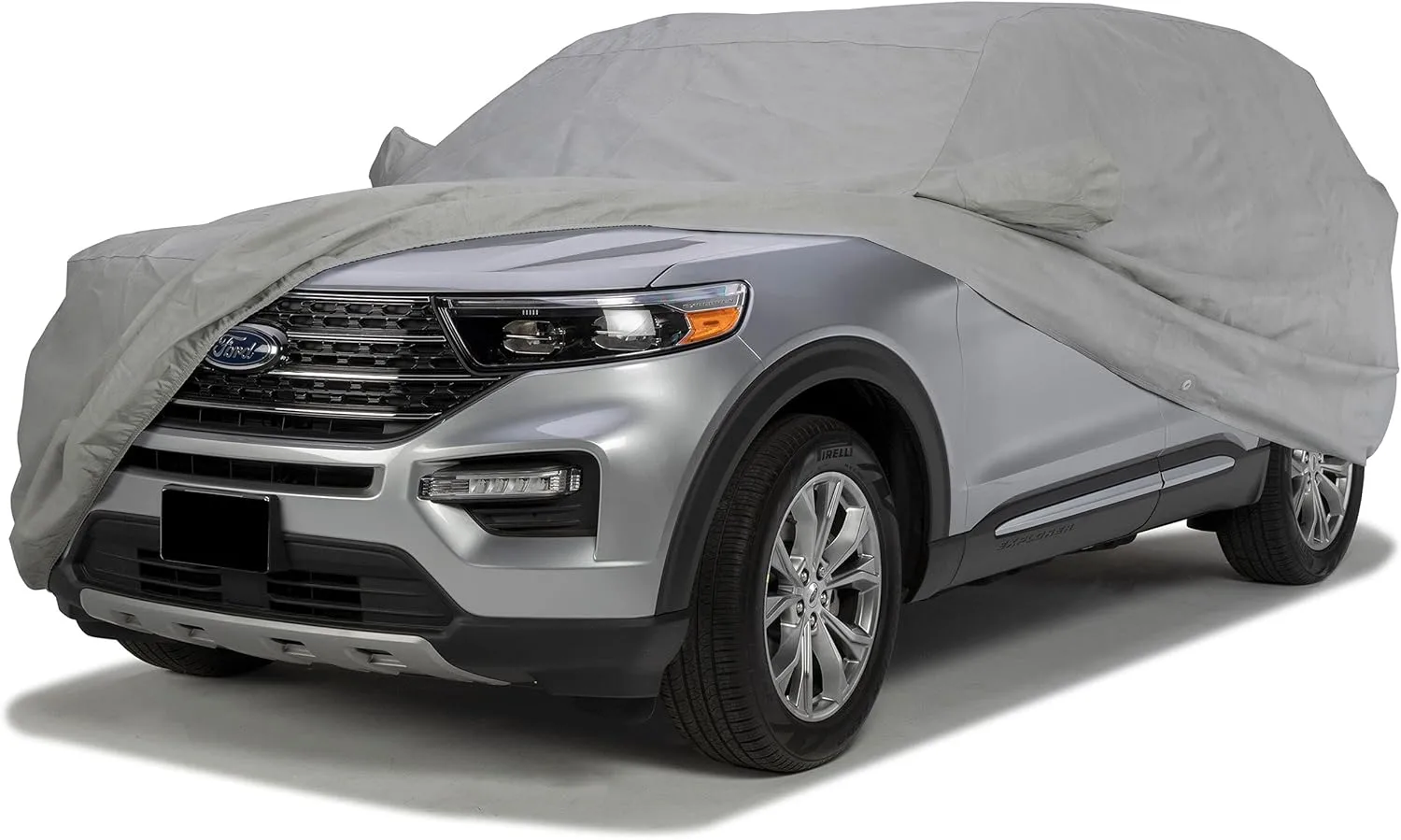 Covercraft 3-Layer Moderate Climate Car Cover C17794MC for 2015-2019 Ford Mustang Coupe - Gray