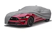 Covercraft Custom 5-Layer Softback All Climate Car Cover | C17794AC | Compatible with: 2015-2019 Ford Mustang Coupe (Excludes Shelby GT350/GT500 Models) | Gray