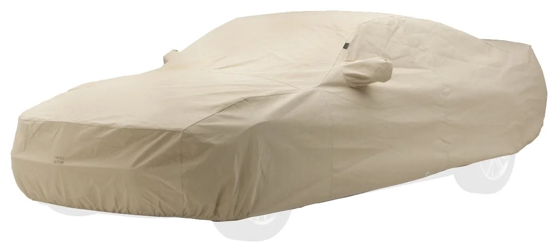 Covercraft Custom Fit Vehicle Cover for Chevrolet Camaro - Technalon Block-It Evolution Series Fabric, Tan