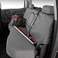 Covercraft Seat Saver Second Row Polycotton Charcoal