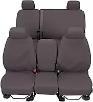 Covercraft SS8526PCGY - SeatSaver Polycotton 2nd Row Gray Custom Seat Covers