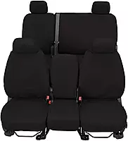 Covercraft SS8489PCCH Polycotton Seat Saver Custom Seat Covers - Charcoal, Rear, Universal Fit