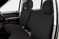 Covercraft SS2555PCCH - SeatSaver Polycotton 1st Row Charcoal Custom Seat Covers