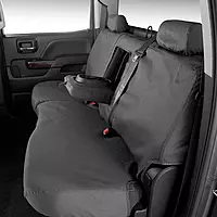 Covercraft SS8516PCCH - SeatSaver Polycotton 2nd Row Charcoal Custom Seat Covers